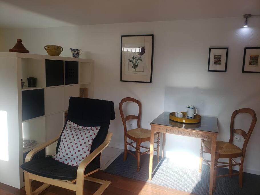 Studio Buena Vista Avec Terrasse Sur Jardin Bron Exteriör bild